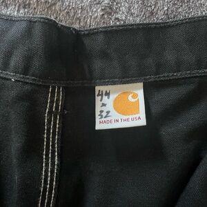 Carhartt Black Workwear Pants